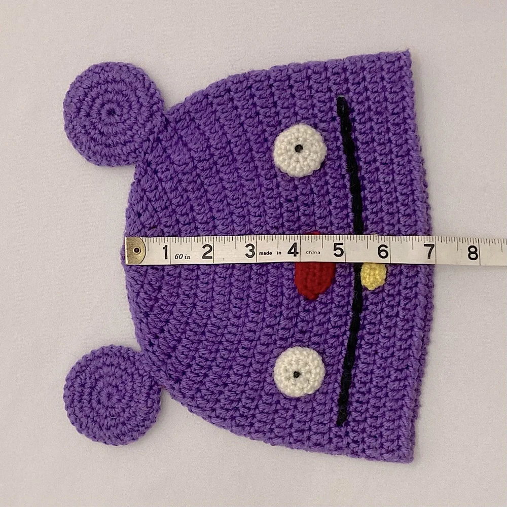 ⭐️ 2010 Purple Knit Ugly Doll Hat Beanie 💗